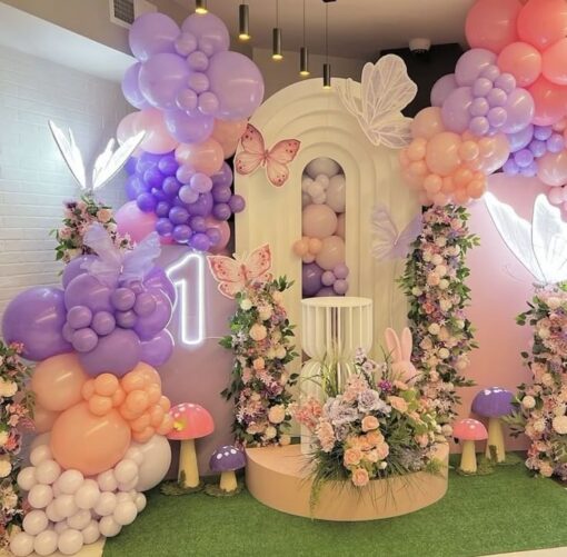 Butterfly Glow Birthday Bash Decor - Image 6