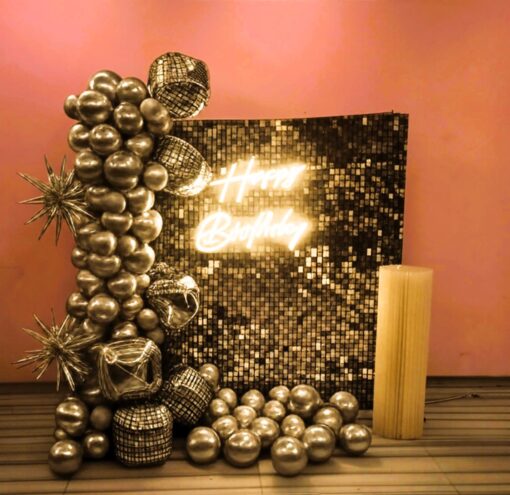 Lights, Camera, Celebrate! Bollywood Birthday Decor