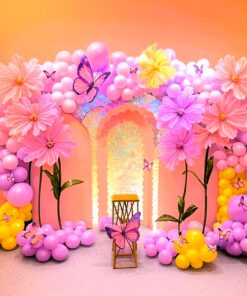 Enchanting Flower & Butterfly Birthday Decor