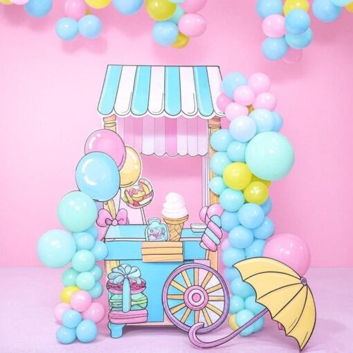 Ice cream- candy Kids birthday decor