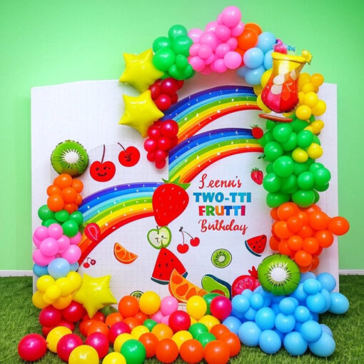 Kids special Rainbow Fruit Delight Decor