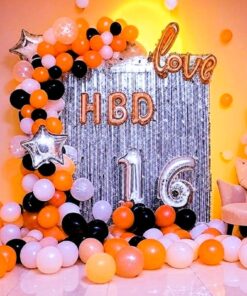 Glamorous Sweet 16 Decor
