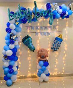 Alternative view of Gorgeous Blue Baby Boy Decor