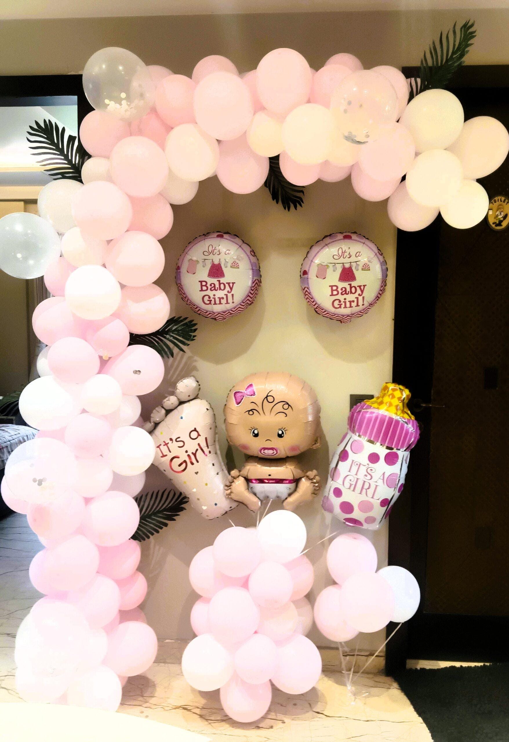 Welcome Your Little Princess- Pink and White Baby Decor - Image 5
