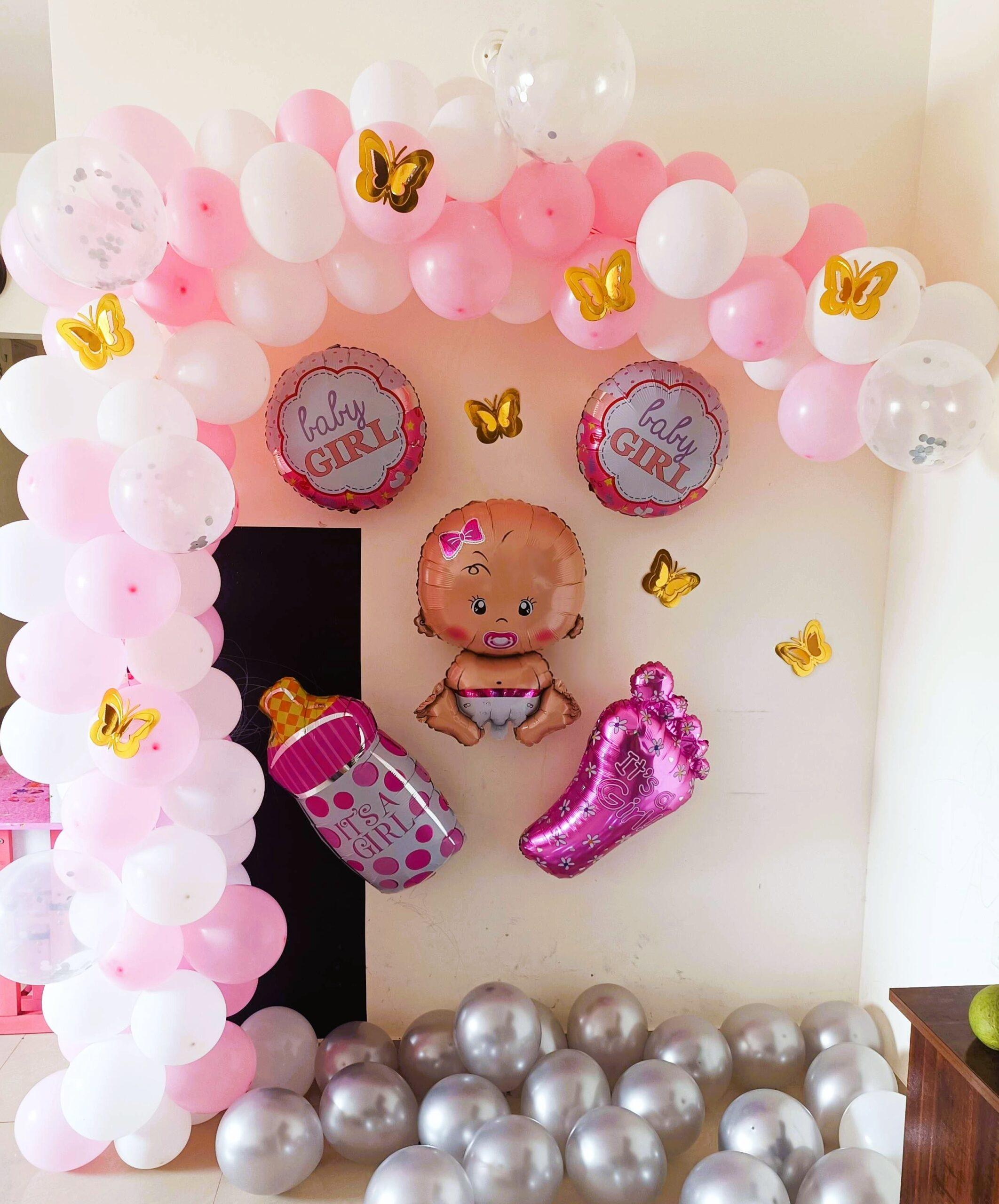 Welcome Your Little Princess- Pink and White Baby Decor - Image 2