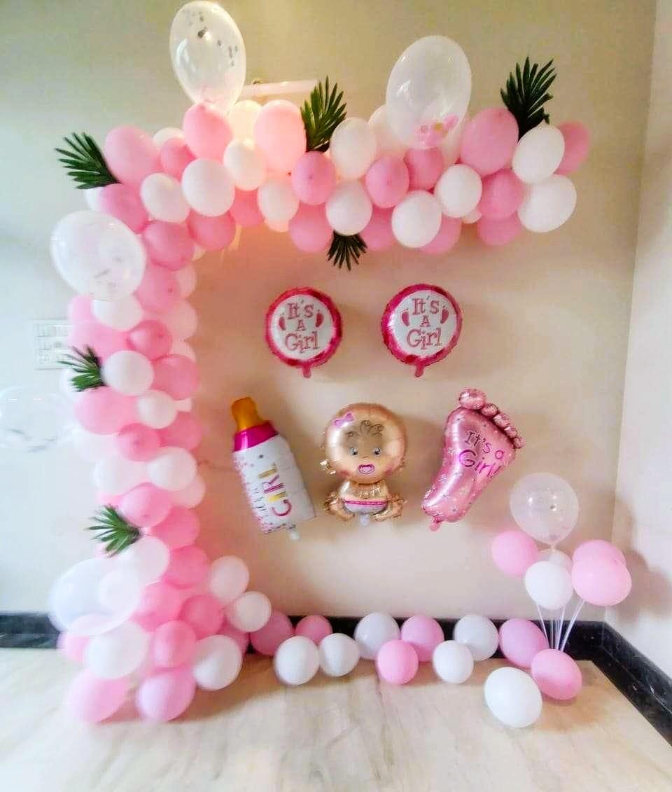 Welcome Your Little Princess- Pink and White Baby Decor - Image 3