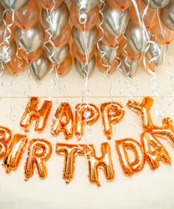 Rose Gold Chrome Balloon Surprise