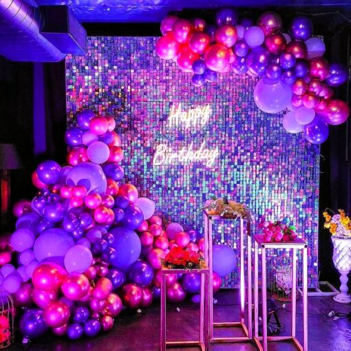 Dazzling Rose Gold Glam Birthday Decor - Image 2