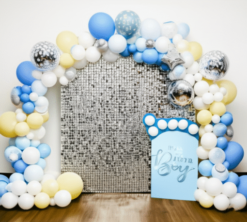 Grand It's a Boy Shimmer Decor - Image 3