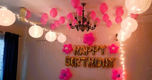 Magical Moments: Colorful Lantern Birthday Surprise