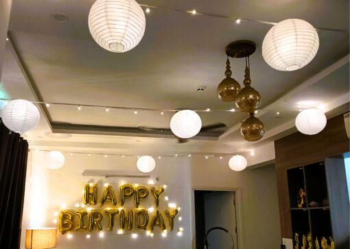 Magical Moments: Colorful Lantern Birthday Surprise - Image 2