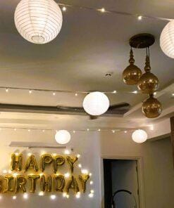 Alternative view of Magical Moments: Colorful Lantern Birthday Surprise
