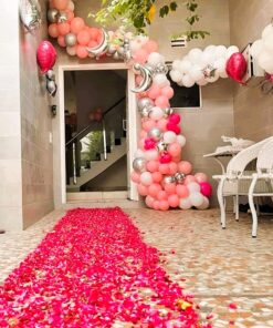 Pastel White and Pink Baby Girl Decor