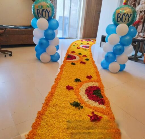 Radiant "Welcome Home Baby" Decor