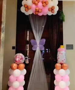 "Welcome Baby Girl" Decor