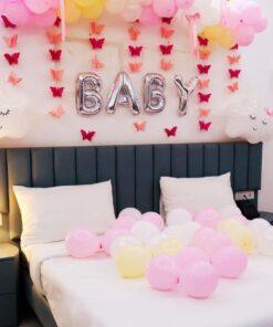 Alternative view of Whimsical "Welcome Baby" Room Decor