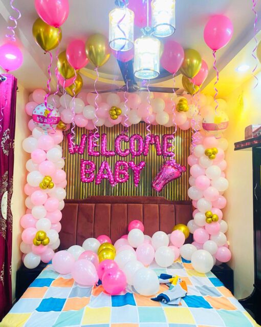 Whimsical "Welcome Baby" Room Decor - Image 4