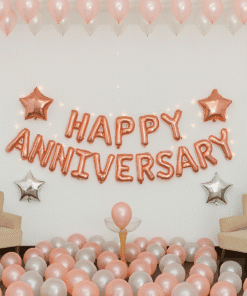 Beautiful & Budget-Friendly Anniversaries- Rose gold theme