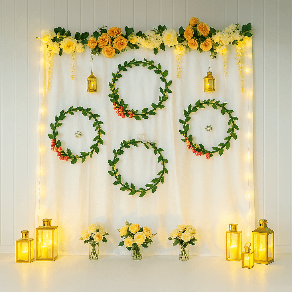 Golden Glow Roka Decor