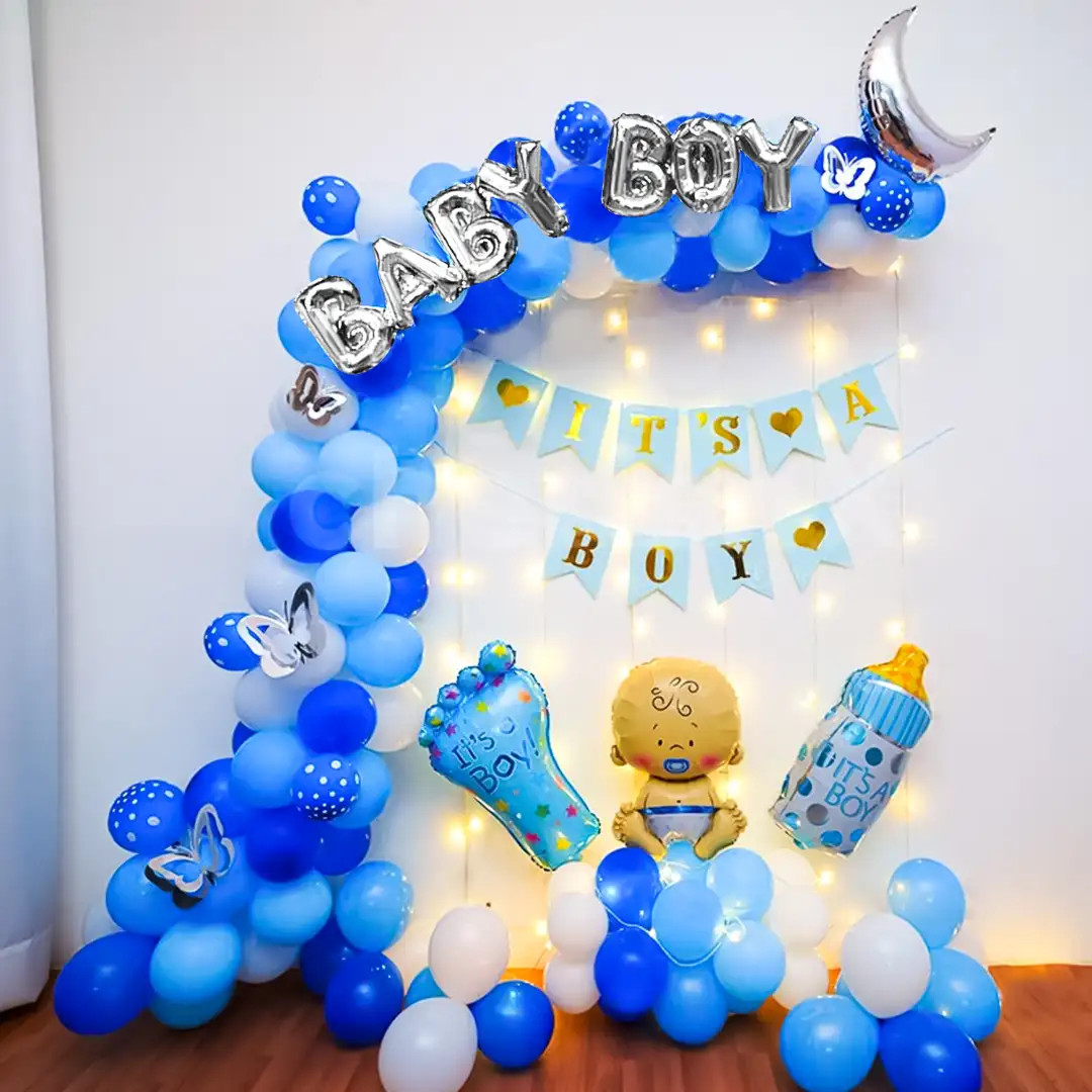 Celebrate His Arrival - Adorable Welcome Baby Boy Decor - Image 4