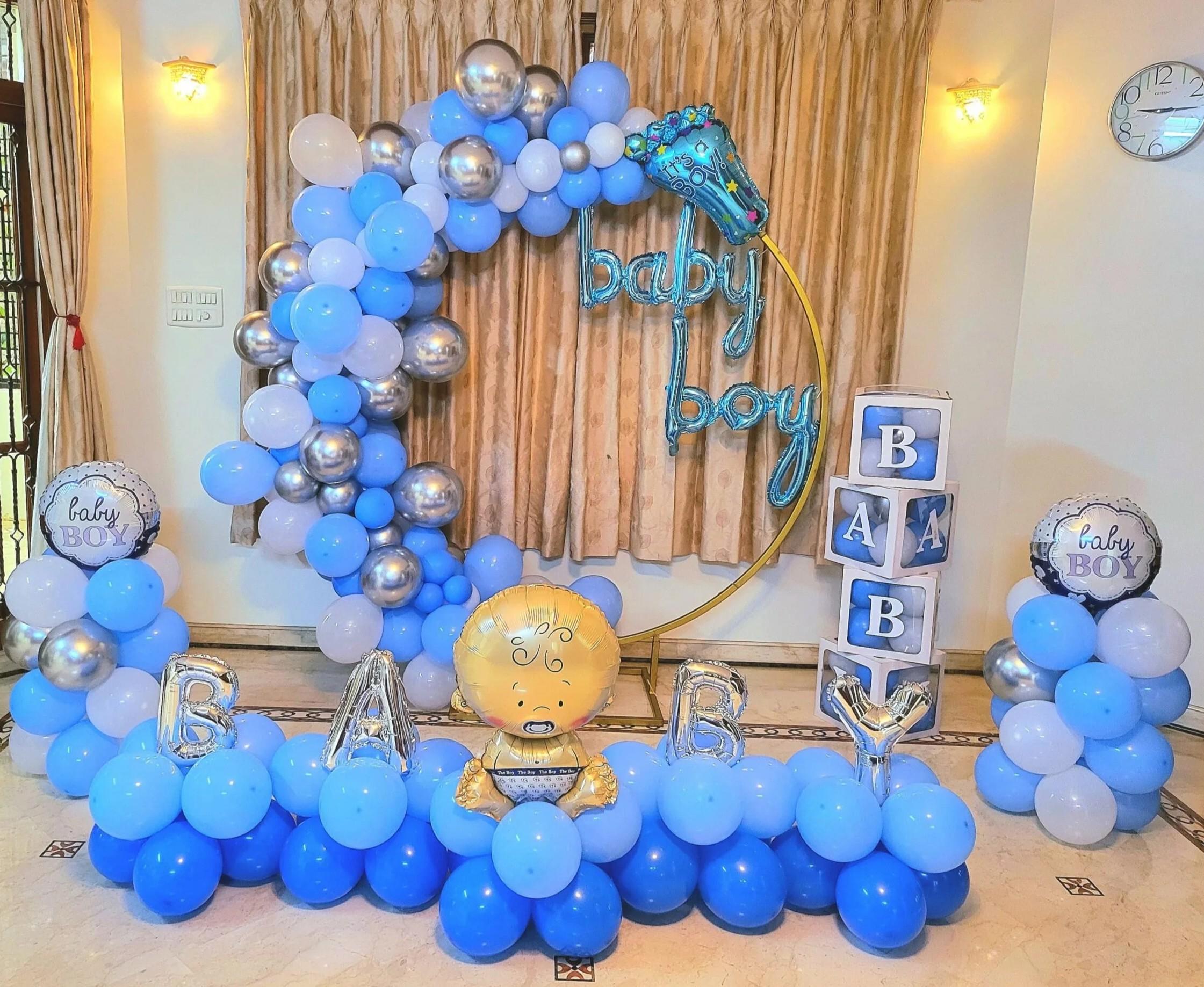 Celebrate His Arrival - Adorable Welcome Baby Boy Decor - Image 2