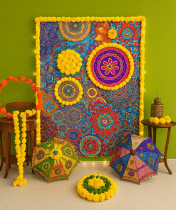 Colorful Mandala Backdrop Decor