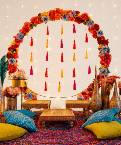 Vibrant & Classy Mehndi Decor