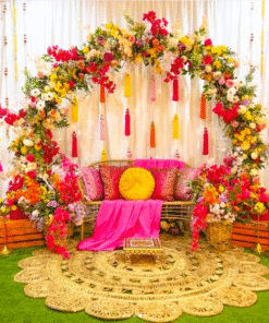 Alternative view of Vibrant & Classy Mehndi Decor