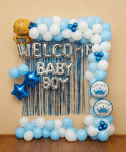 Welcome HIM - Welcome Baby Boy Decor