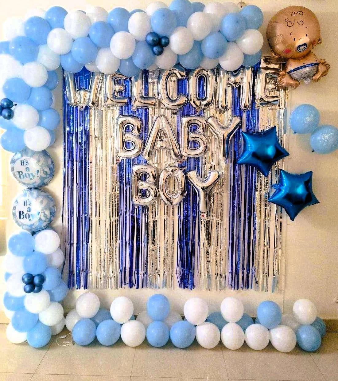 Welcome HIM - Welcome Baby Boy Decor - Image 5