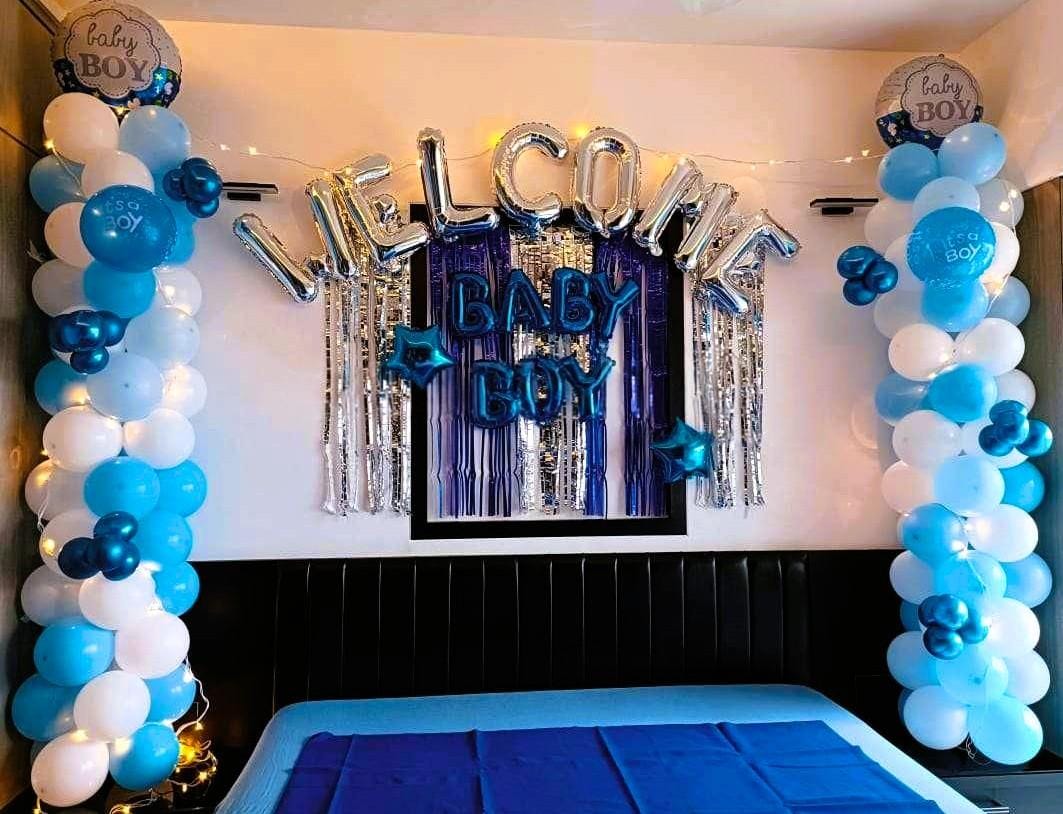 Welcome HIM - Welcome Baby Boy Decor - Image 4