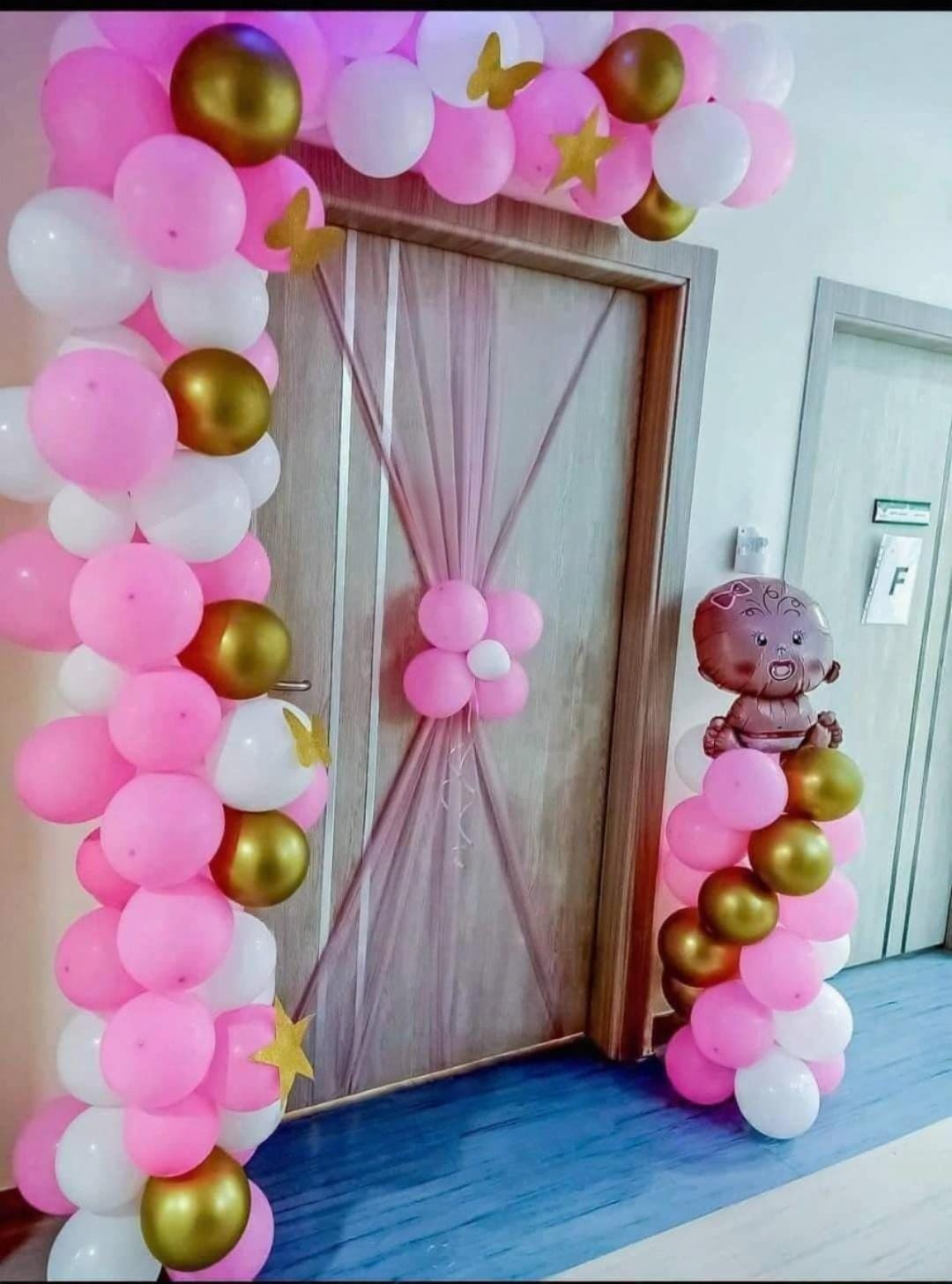 Welcome Home Your Little One- Pastel Entrance Decor - Image 3