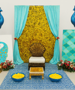 An Exotic Celebration: Persian Theme Haldi/Mehndi Decor