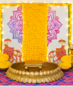 Celebrate with Joy: Elephant Theme Haldi Decor