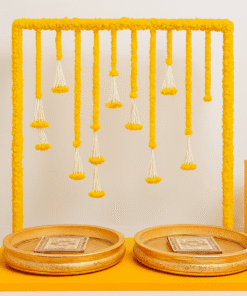 Alternative view of Celebrate with Nature's Elegance: Fresh Flower Haldi Decor