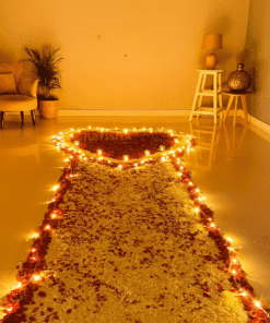 Forever Yours- Perfect Candlelit Proposal Setup