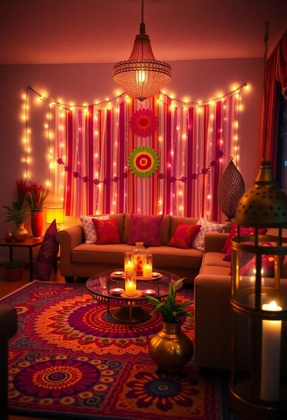 Lantern Theme Diwali Decor - Image 3