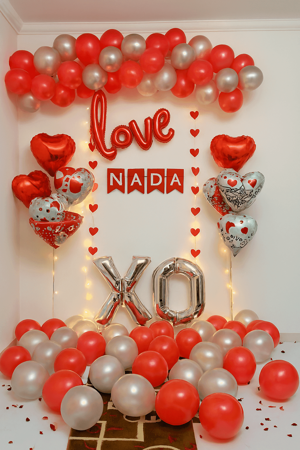 Express Your Love: Romantic Red Love XO Décor - Image 2