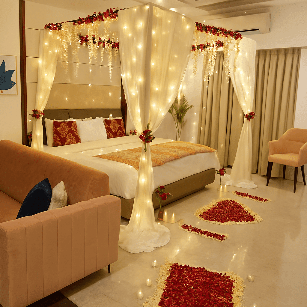 Magical First Night : Enchanting Flower Décor - Image 3