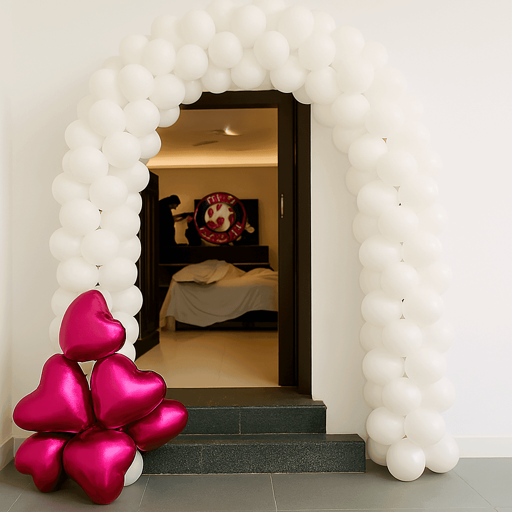 Timeless Romance: Exquisite White Theme Décor - Image 3