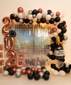 Exclusive Premium Black New Year 2026 Decoration