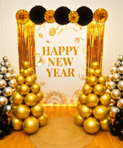 Impressive Happy New Year 2026 Backdrop for Grand Celebrations