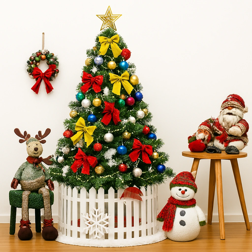Enchanting European Xmas Tree Decor - Image 2
