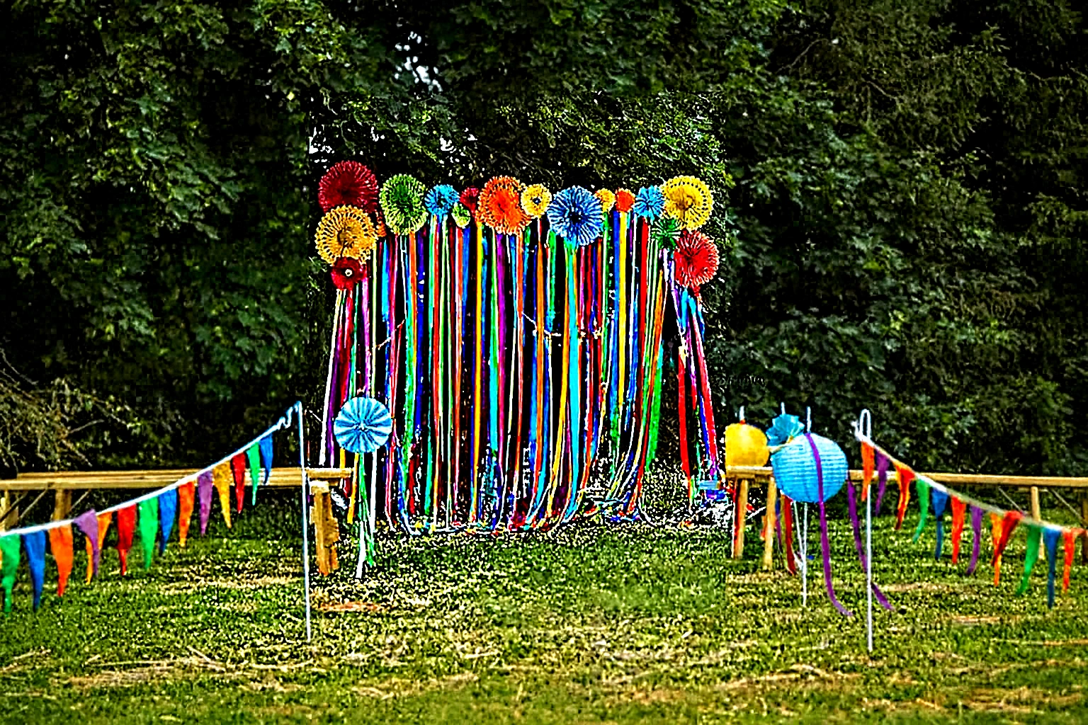 A Whimsical Backdrop for Your Grand Celebrations