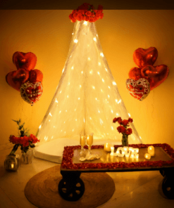 An Ethereal Sanctuary Under a Canopy of Love