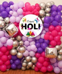 Elevate Your Festivities with a Vibrant Balloon Wall