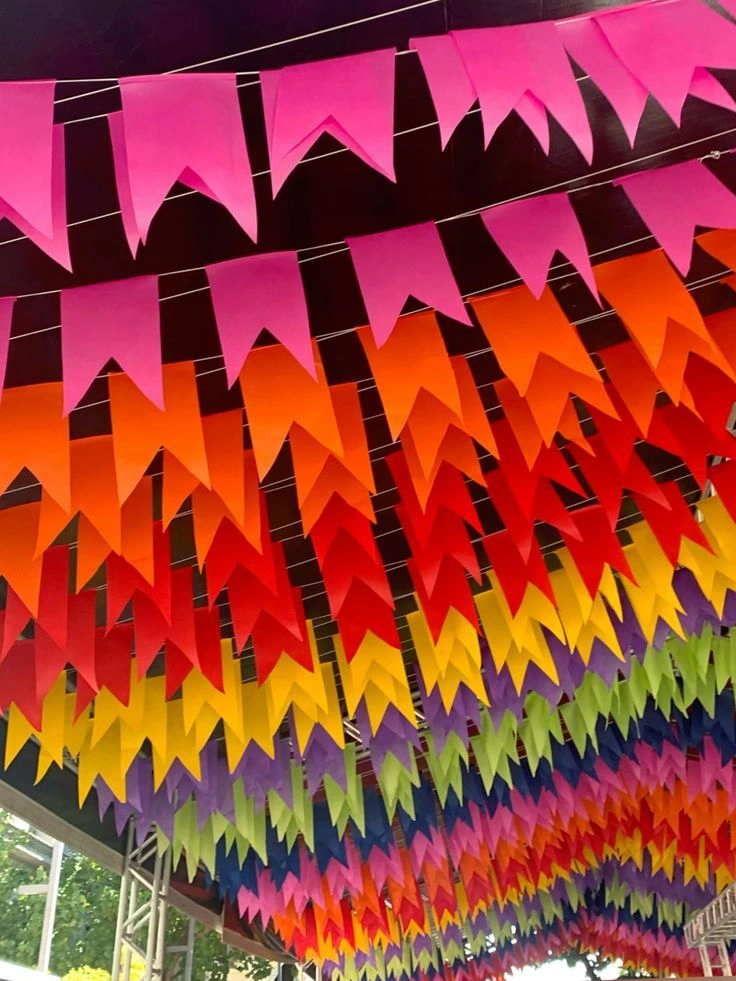 Rustic Ceiling Decor for an Enchanting Holi Ambience - Image 2