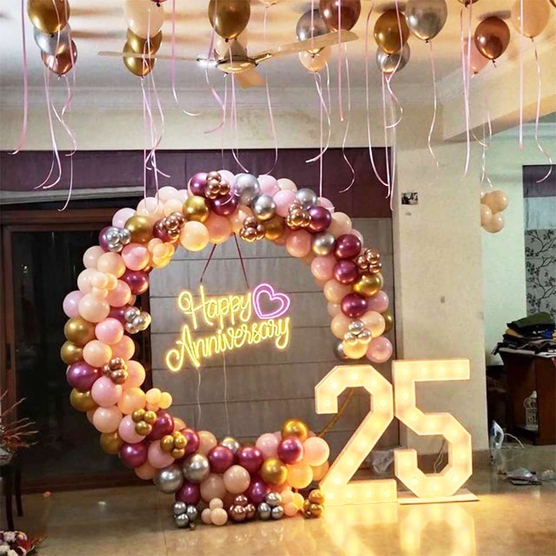 Anniversary decoration by Lets Celebrate