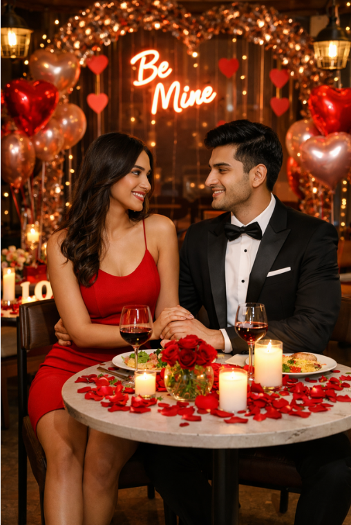 Valentine's Day romantic decoration by Lets Celebrate