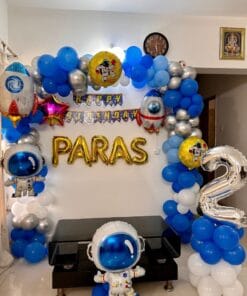 Astronaut Galaxy Mission Birthday Decoration - Image 3